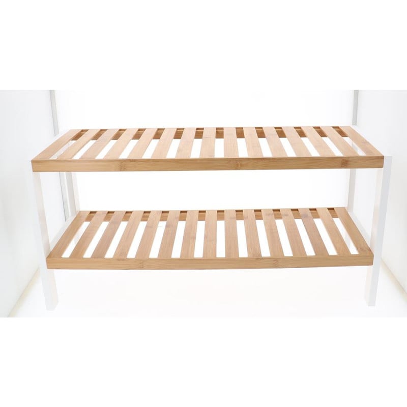 Compactor schoenenrek - 2 delig - 70x26x33.5 cm 