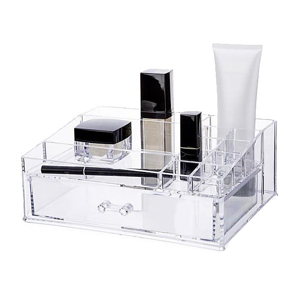 Compactor cosmetica opbergdoos - 11 compartimenten