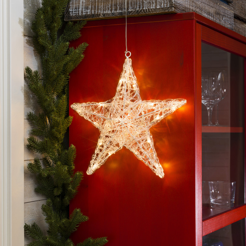 LED ster - 3D - 32 cm 
