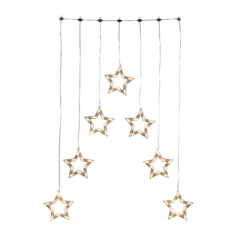 LED sterren slinger -  118 cm 