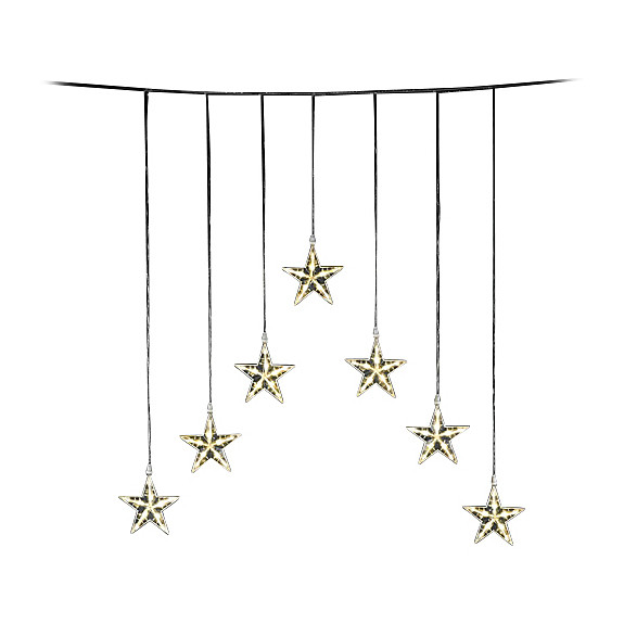 LED sterren slinger -  116 cm 