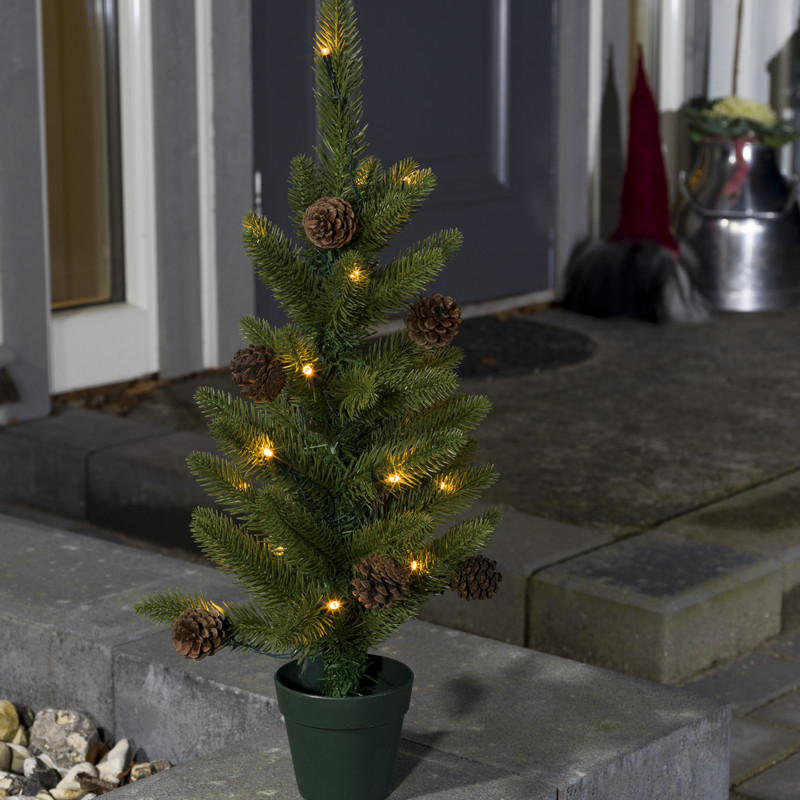 LED kerstboom in pot - 60 cm