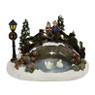 Verlichting wintertafereel - 18x12 cm 