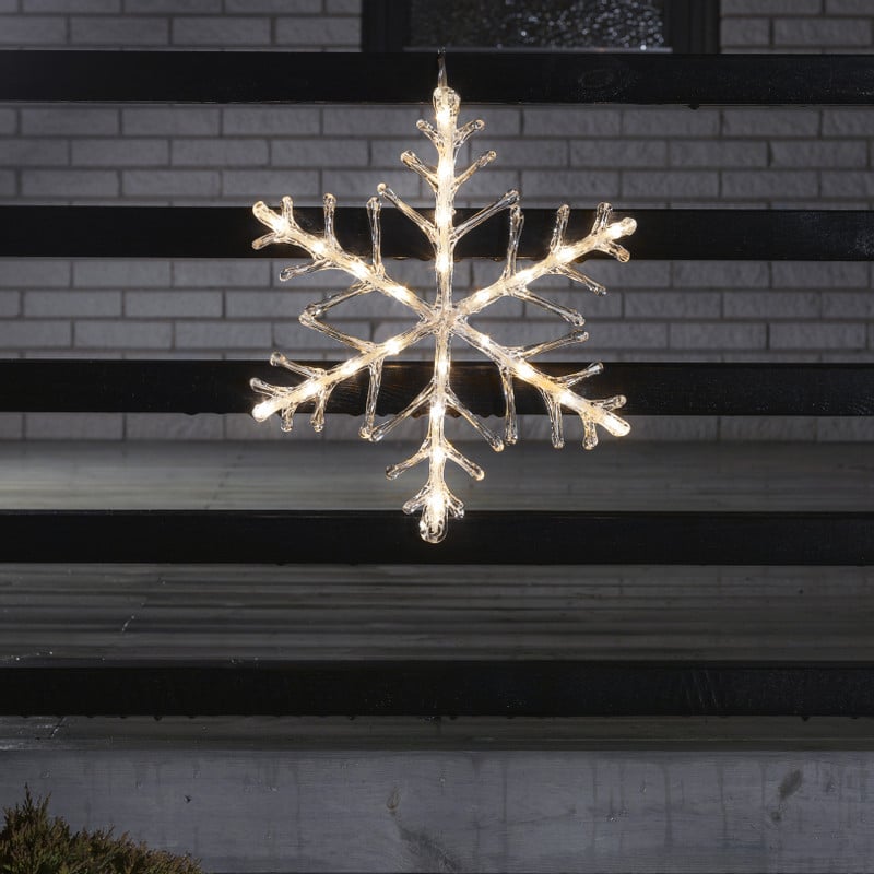 LED sneeuwvlok - 40 cm 