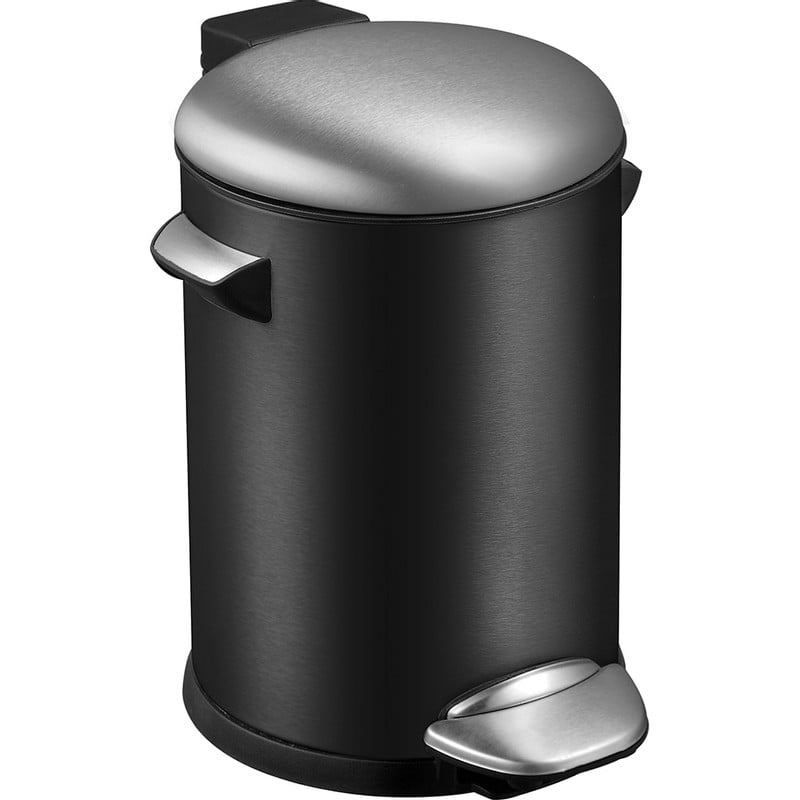 EKO pedaalemmer Belle - 5 liter - zwart 