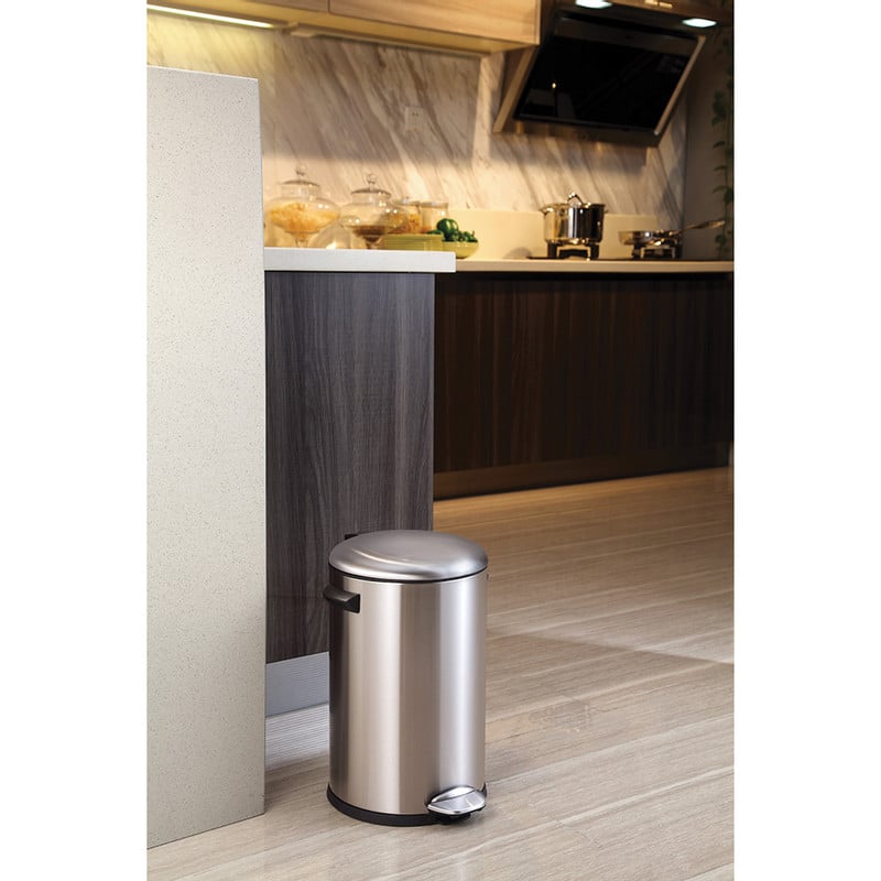 EKO pedaalemmer Belle - 20 liter - RVS mat