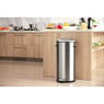 EKO pedaalemmer Belle - 30 liter - RVS mat