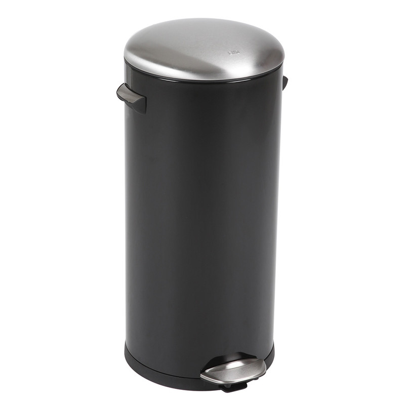 EKO pedaalemmer Belle - 30 liter - zwart
