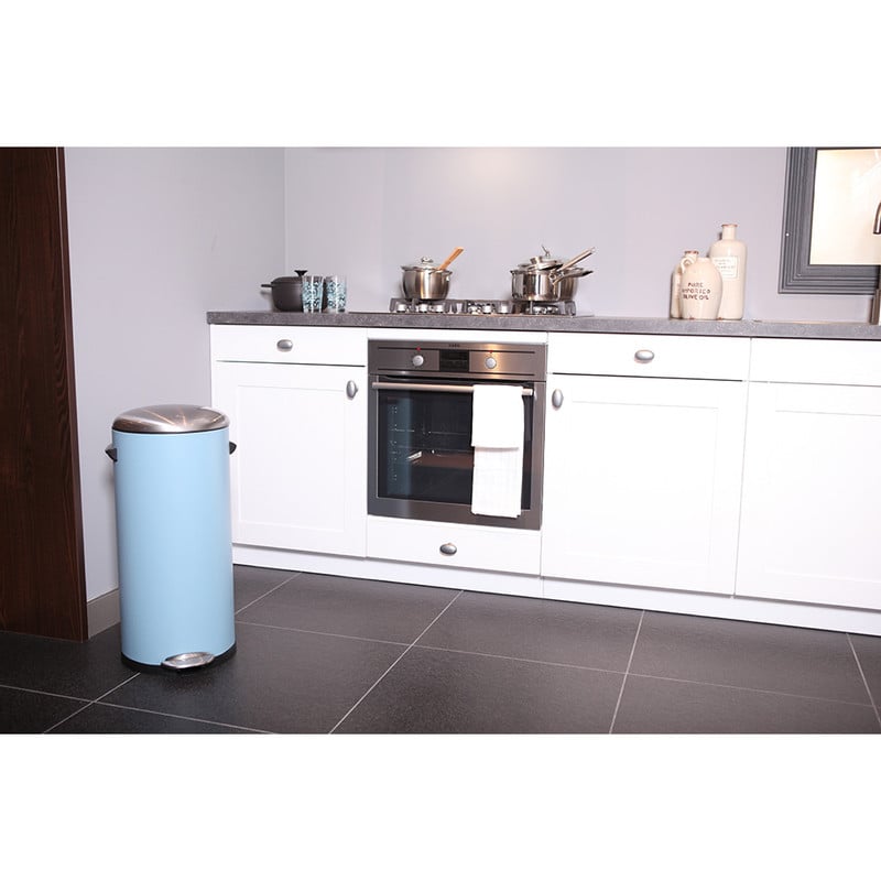 EKO pedaalemmer Belle - 30 liter - lichtblauw
