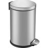 EKO pedaalemmer Luna - 5 liter - RVS mat