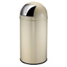 EKO pushcan afvalbak - 40 liter - crème