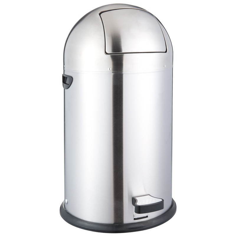 EKO kickcan - 33 liter - chroom