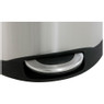 EKO pedaalemmer schelp - 30 liter - RVS mat