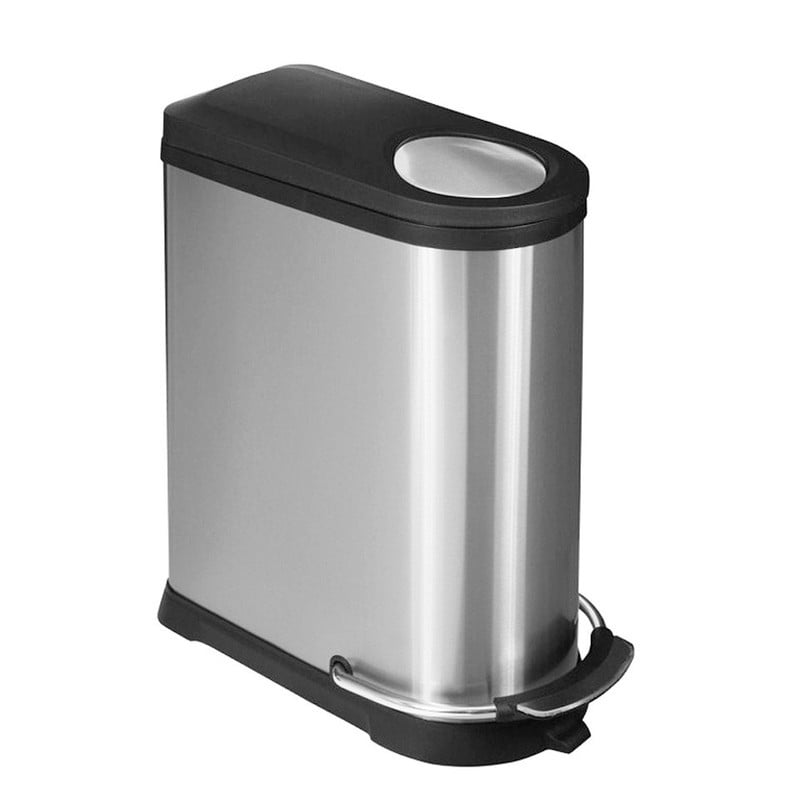 EKO pedaalemmer Viva - 40 liter - RVS mat 