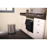 EKO recycle pedaalemmer e-cube - 10+9 liter - RVS mat