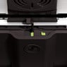 EKO pedaalemmer rechthoek - 40 liter - RVS mat 