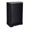 EKO pedaalemmer e-cube - 40 liter - zwart 