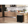 EKO pedaalemmer e-cube - 50 liter - zwart