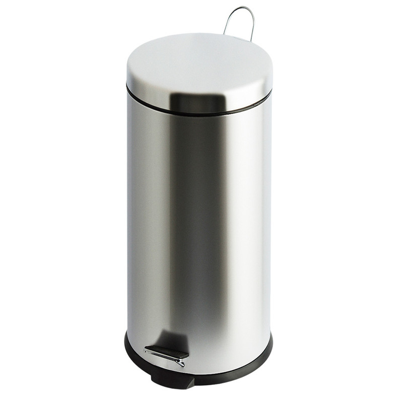V-Part pedaalemmer classic - 30 liter - RVS glans