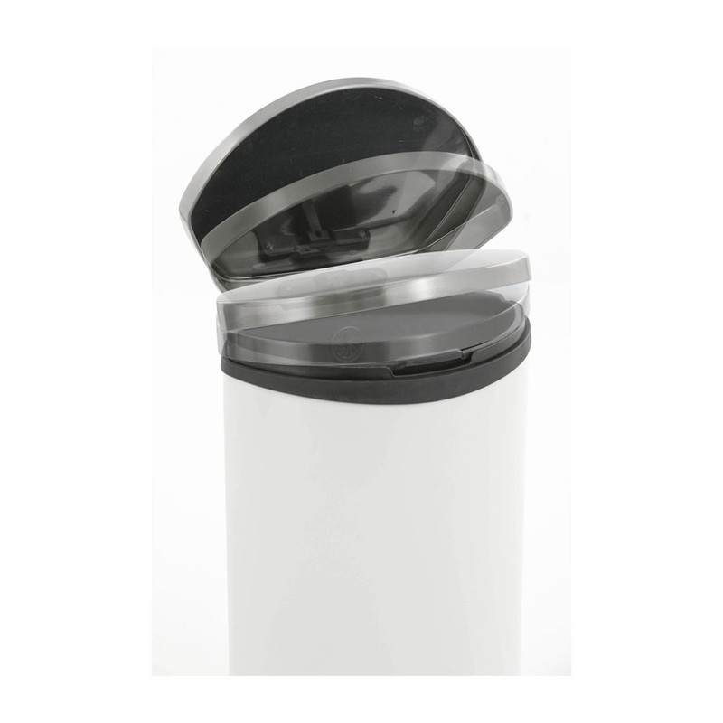 EKO pedaalemmer schelp - 50 liter - wit
