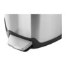 EKO pedaalemmer Grace - 15 liter - RVS mat