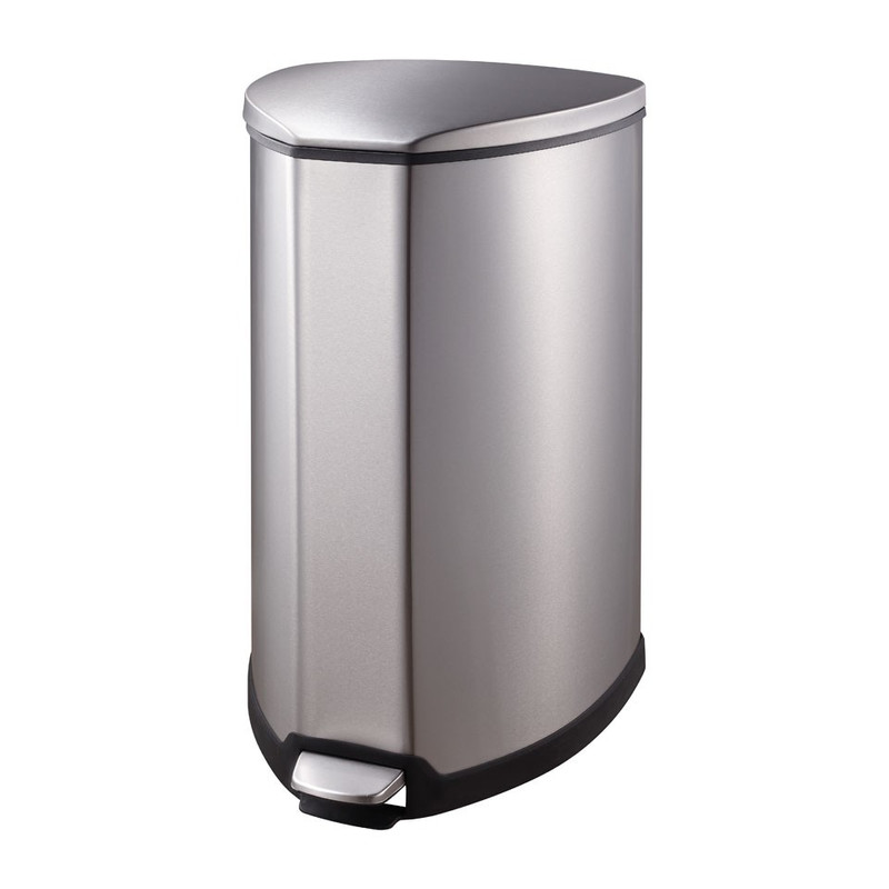 EKO pedaalemmer Grace - 35 liter - RVS mat