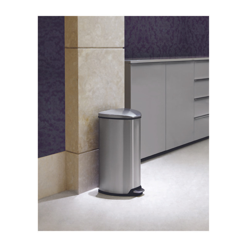 EKO pedaalemmer Grace - 35 liter - RVS mat