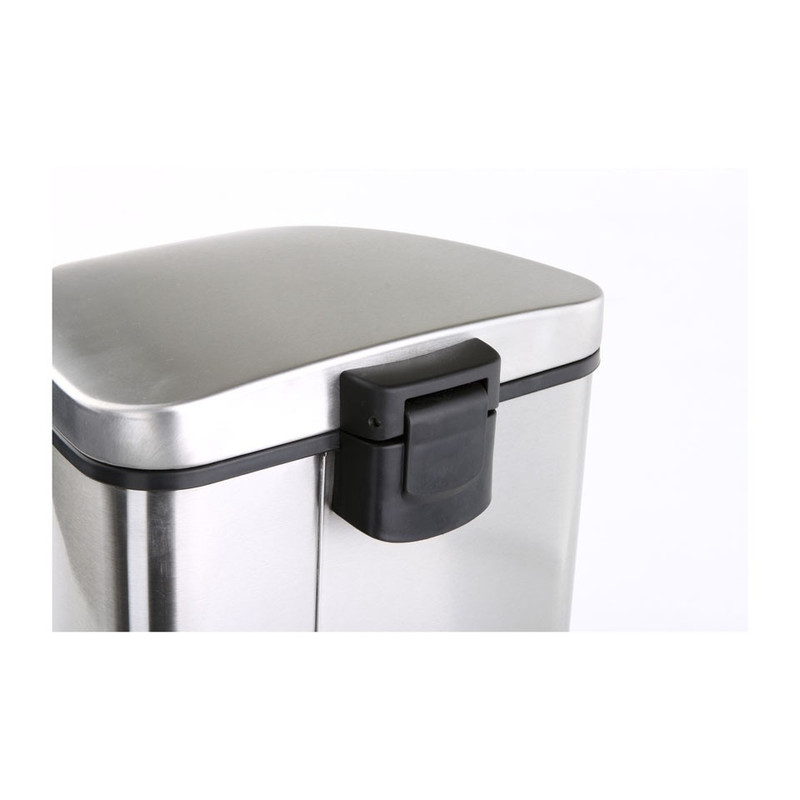 EKO pedaalemmer Grace - 35 liter - RVS mat