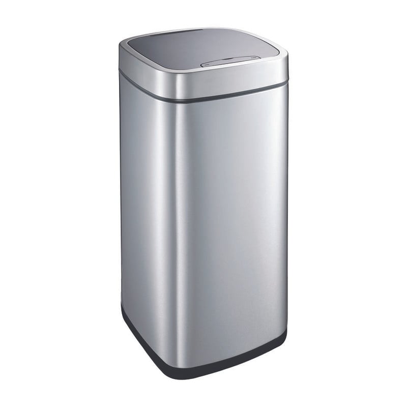 EKO sensor bin - 35 liter - RVS mat