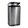EKO pedaalemmer Della - 50 liter - RVS mat