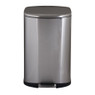 EKO pedaalemmer Della - 50 liter - RVS mat