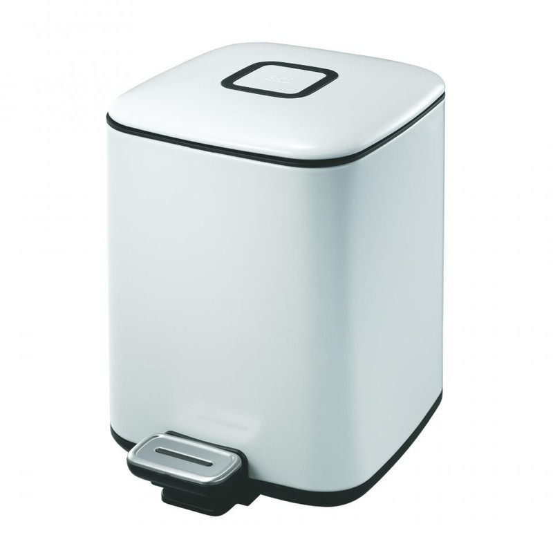 EKO pedaalemmer regent - 6 liter - wit