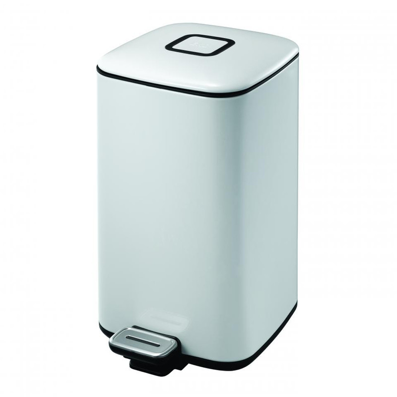 EKO pedaalemmer regent - 12 liter - wit