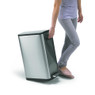 EKO recycle pedaalemmer ecofly - 20+20 liter - RVS mat