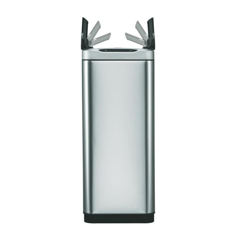 EKO recycle sensor bin phantom - 20+20 liter - RVS mat