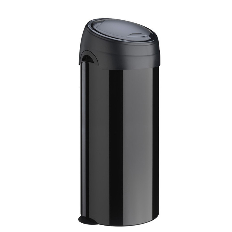 Meliconi  softtouch afvalbak - 40 liter - zwart 