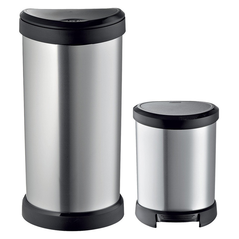 Curver decobin pedaalemmer - 40+5 liter - set van 2