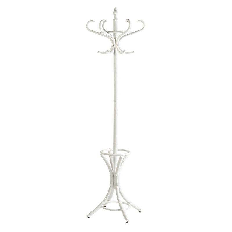 Staande kaptok Bistro - wit - 64x64x200 cm