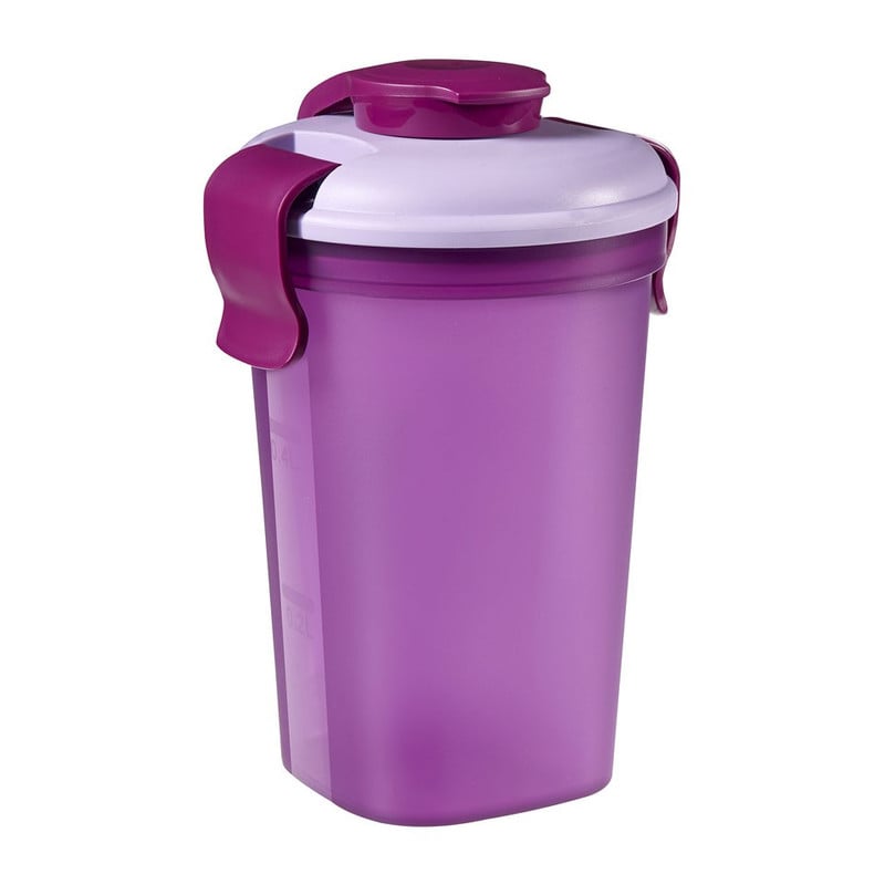 Curver lunch&go fles - 600 ml - paars