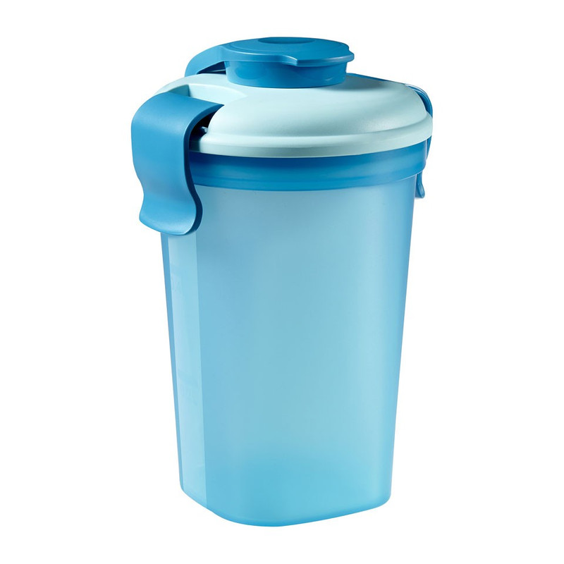 Curver lunch&go fles - 600 ml - blauw