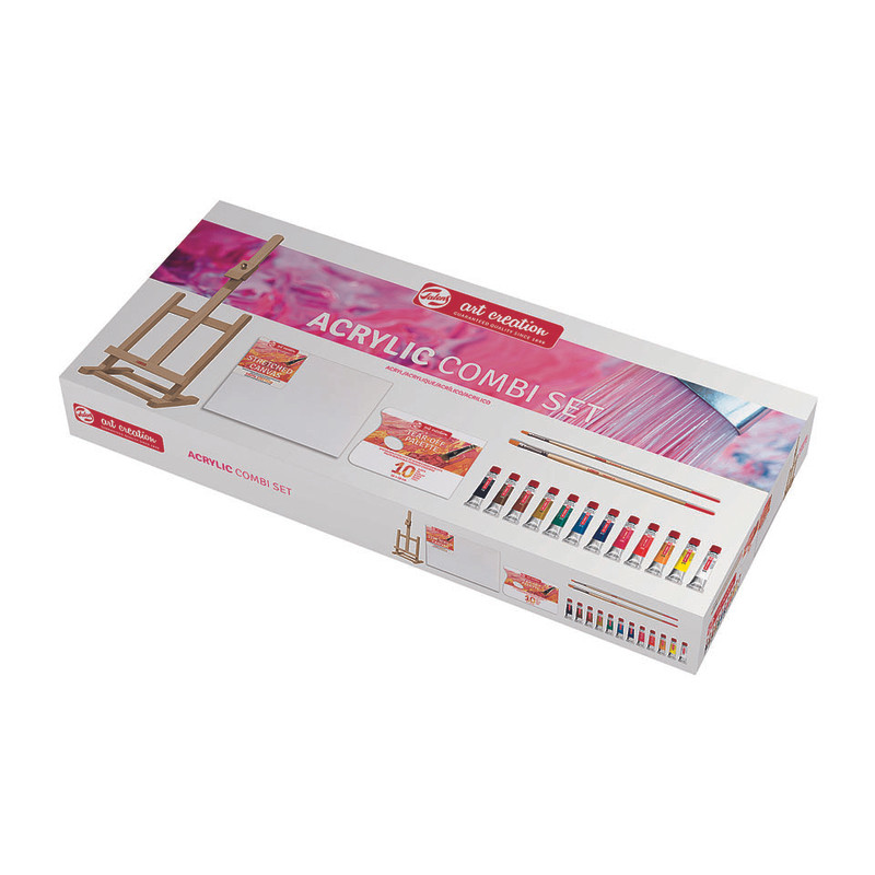 Talens Art Creation acrylverf set - 12x12 ml + accessoires