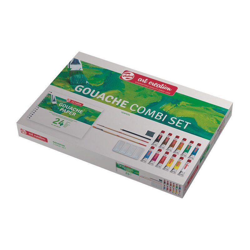 Talens Art Creation gouache set - 12x12 ml + accessoires