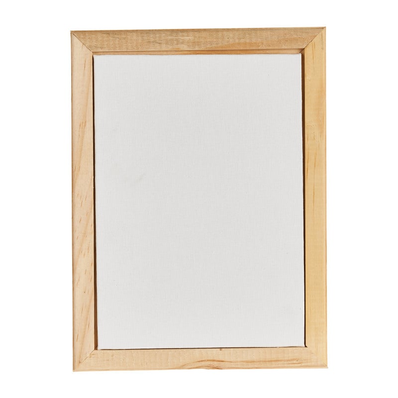 Canvas in houten lijst - 20x15 cm
