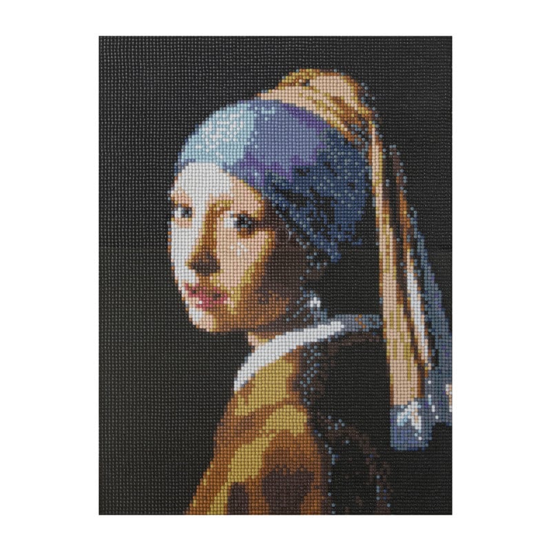 Diamond painting - meisje met de parel - 40x50 cm 