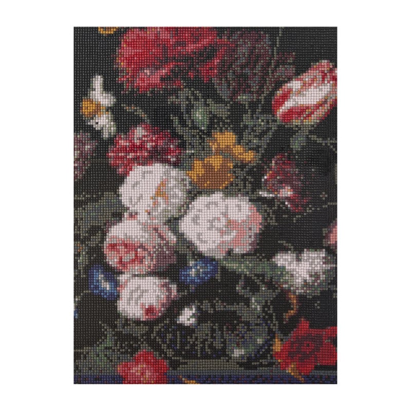 Diamond painting - bloemenprint - 35x45 cm 