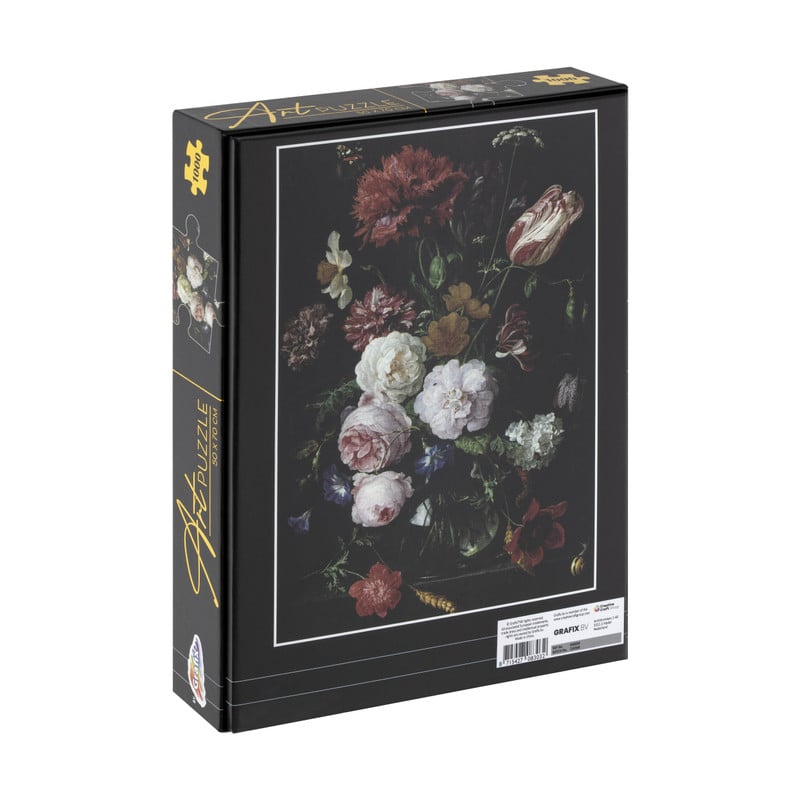 Puzzel bloemenprint - 1000 stukjes - 50x70 cm 