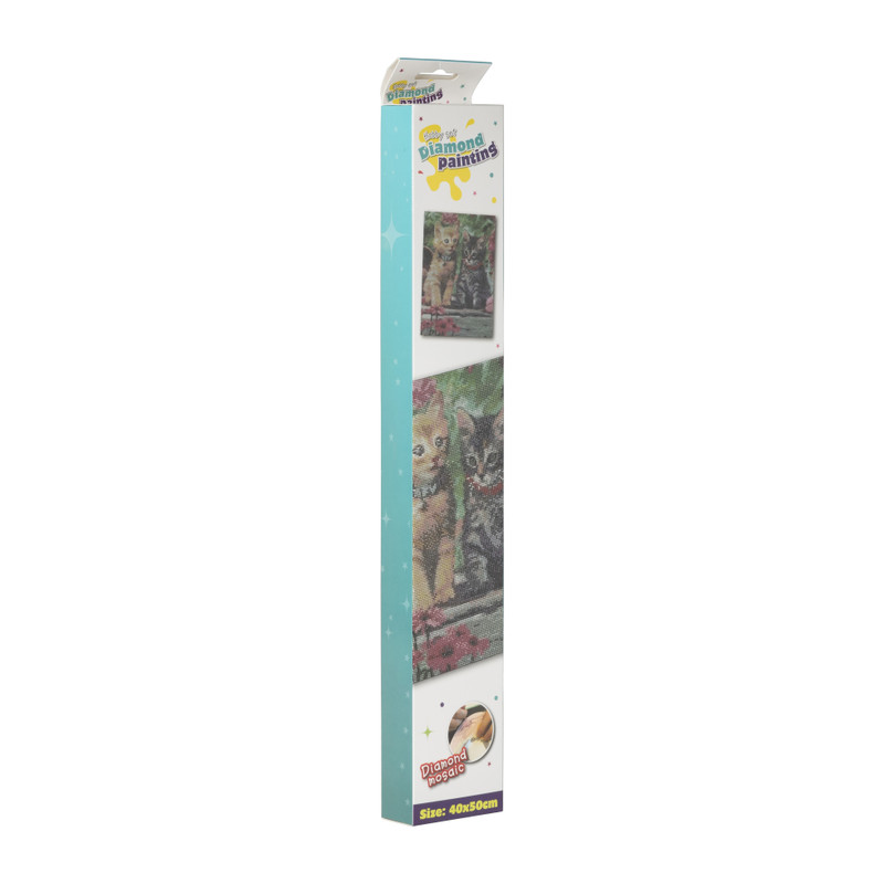 Diamond painting dieren - diverse varianten - 50x40 cm