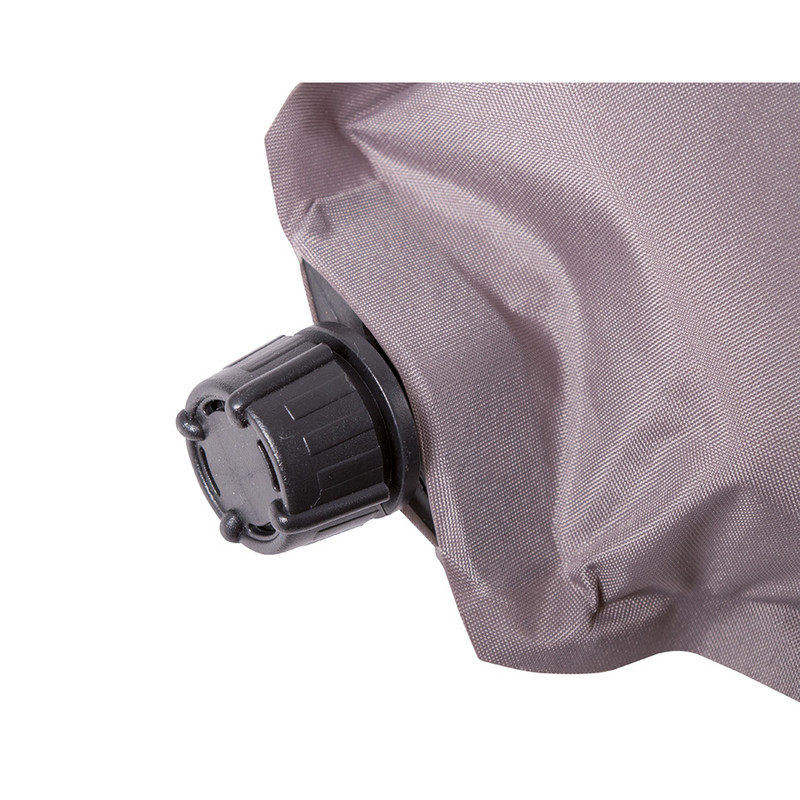 Camp Gear slaapmat zelfvullend - 198x63x7.5 cm - grijs