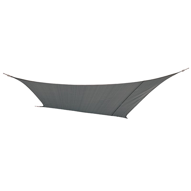 Bo-Garden schaduwdoek ruit - 3.6 meter - antraciet