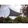 Bo-Garden schaduwdoek ruit - 3.6 meter - antraciet